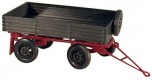 Trailer for truck IFA H3A loaded with coal